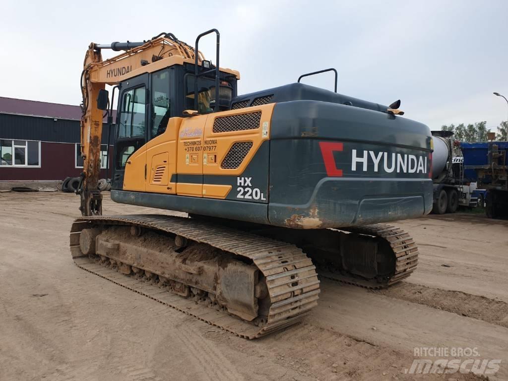 Hyundai HX 220 L Telakaivukoneet
