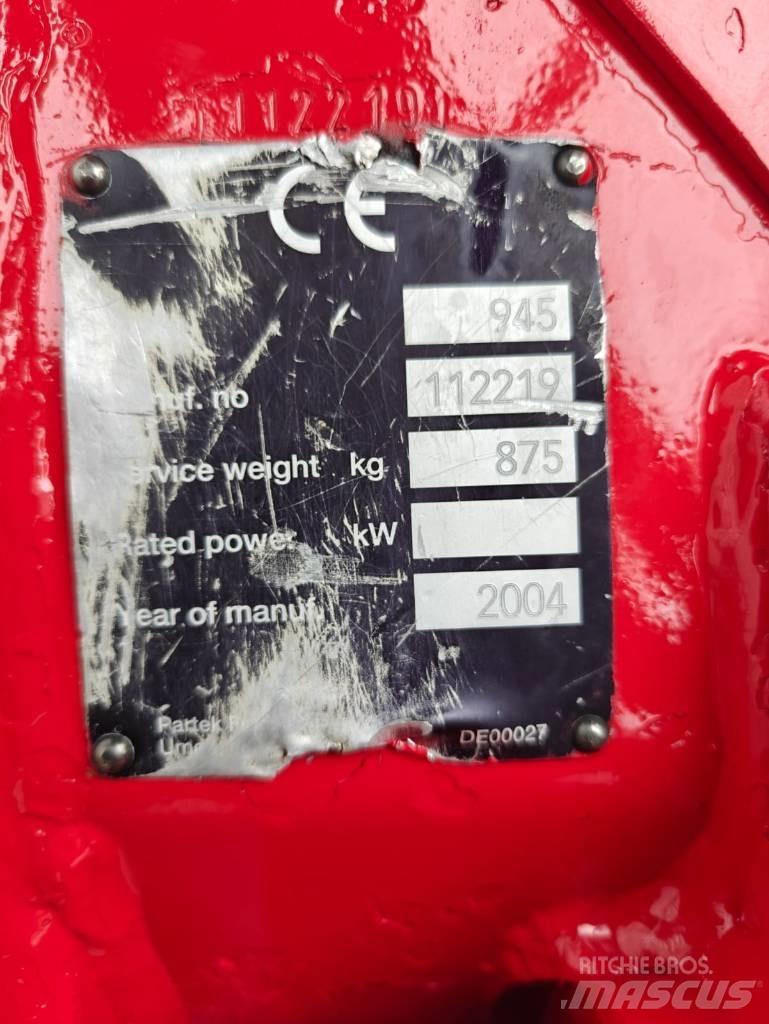 Valmet 945.1 Hakkuupäät