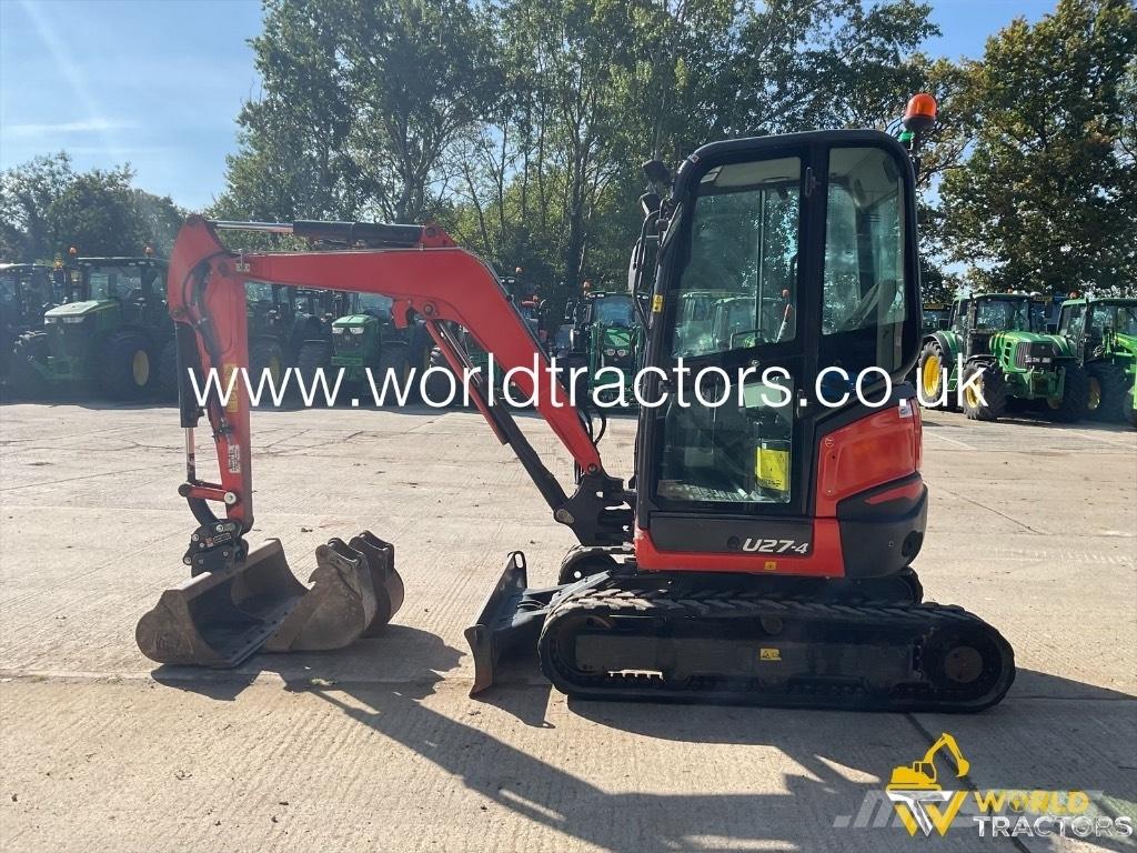 Kubota U 27-4 Minikaivukoneet < 7t