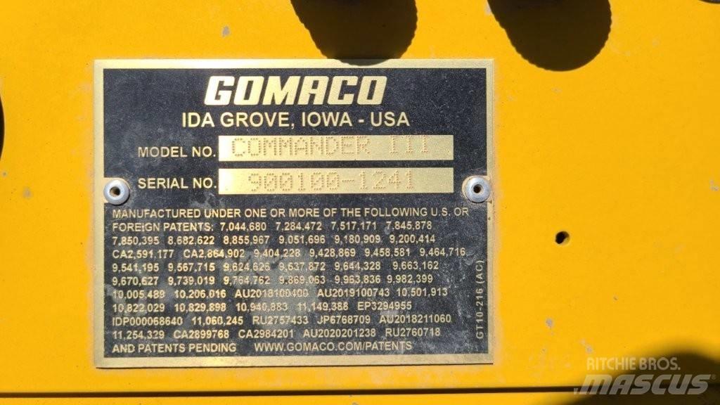 Gomaco Commander III Betonin levittäjät