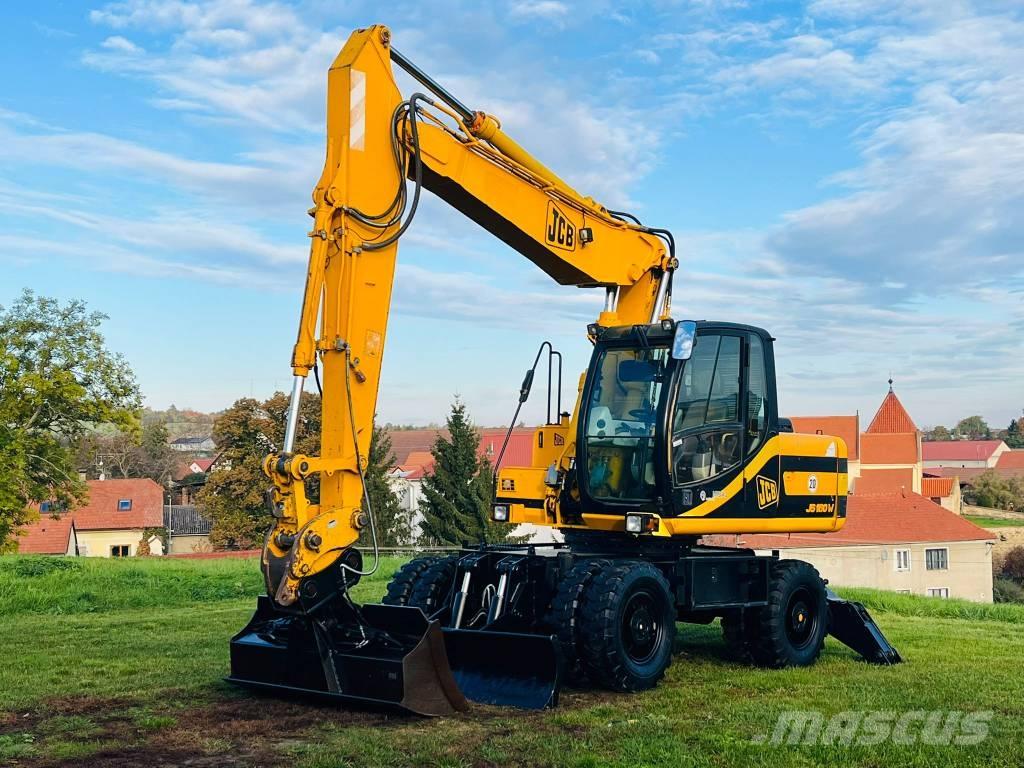 JCB JS 160 W Pyöräkaivukoneet