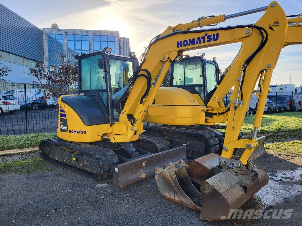 Komatsu PC45MR-5 Minikaivukoneet < 7t