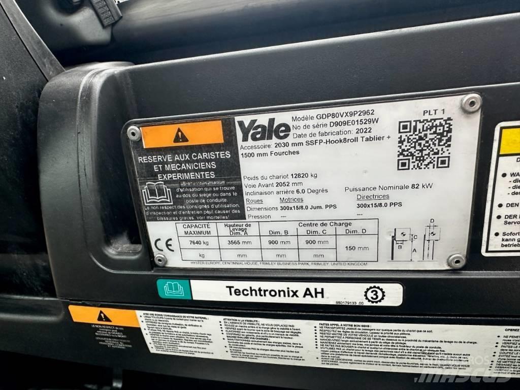 Yale gdp80vx9 Dieseltrukit
