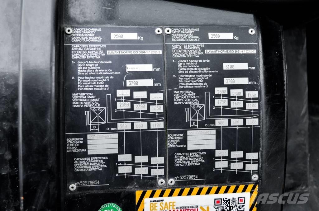 Manitou MC 25-4 D Dieseltrukit