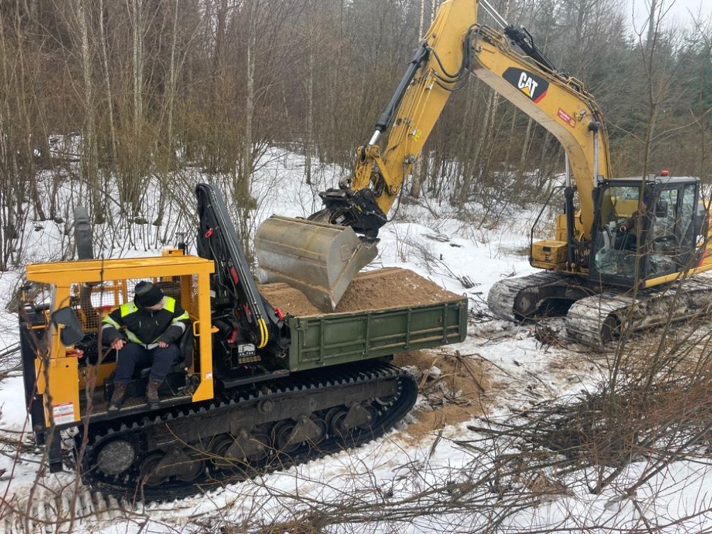 Morooka MST 800 Teladumpperit