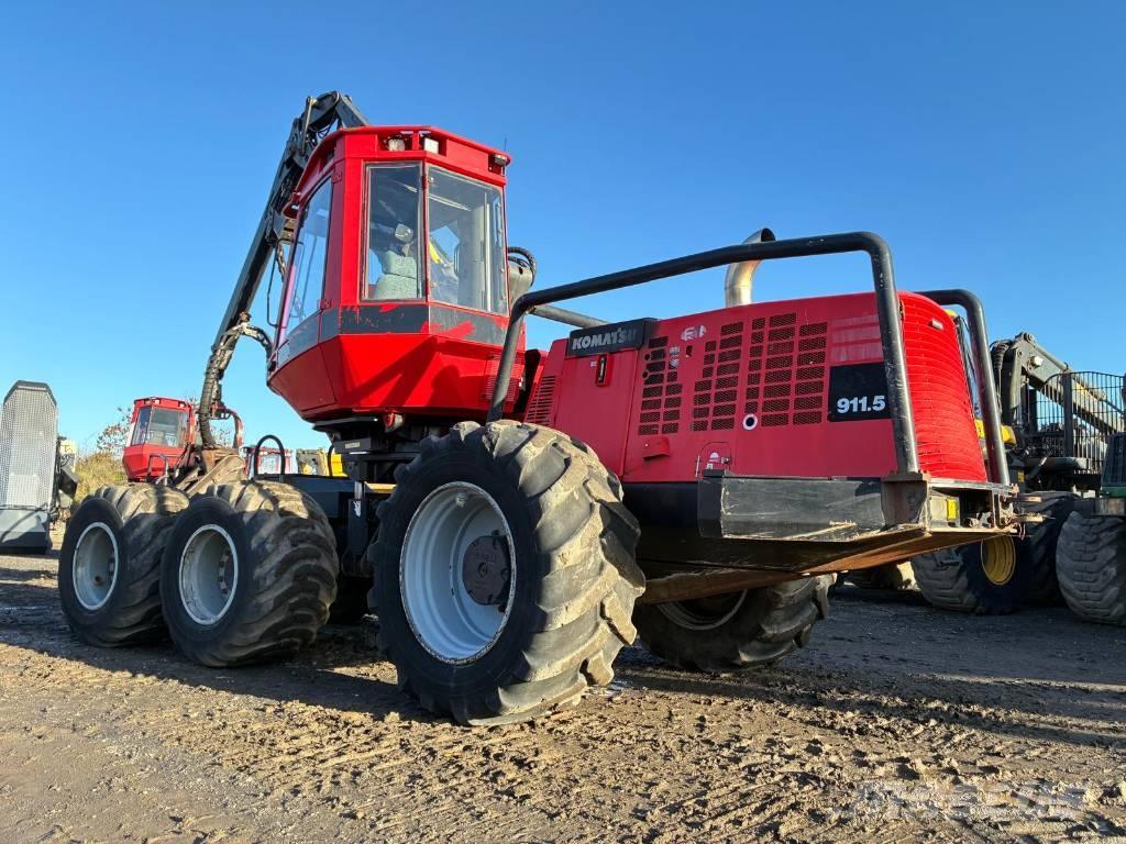 Komatsu 911.5 Harvesterit