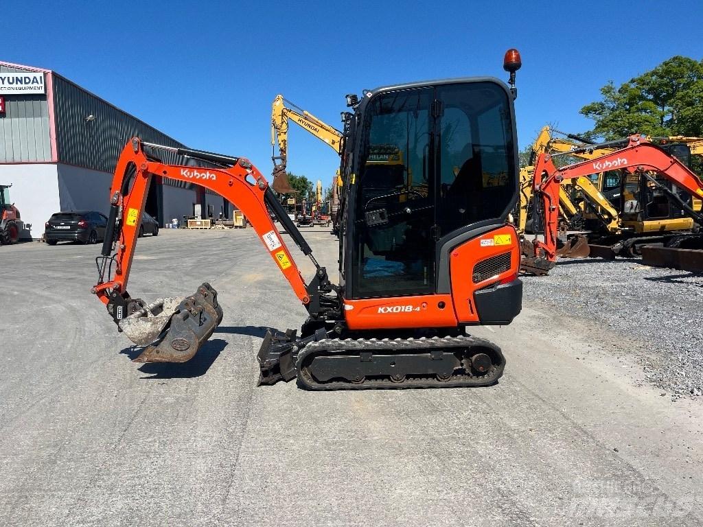 Kubota KX 018-4 Minikaivukoneet < 7t