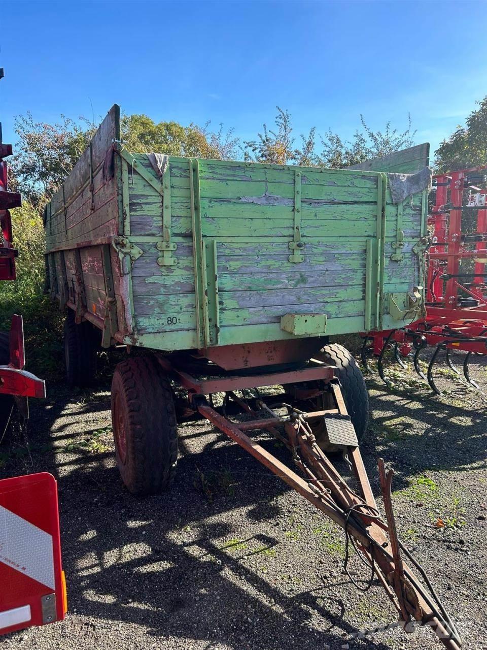  Maack ZSK 80 Sora- ja kippiperävaunut