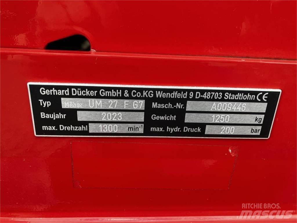 Dücker UM-27 Kesantoleikkurit ja -murskaimet