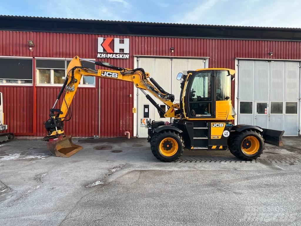 JCB 110 Hydradig Pyöräkaivukoneet