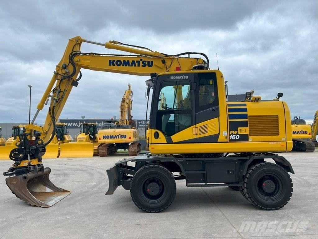 Komatsu PW 160-11 Pyöräkaivukoneet