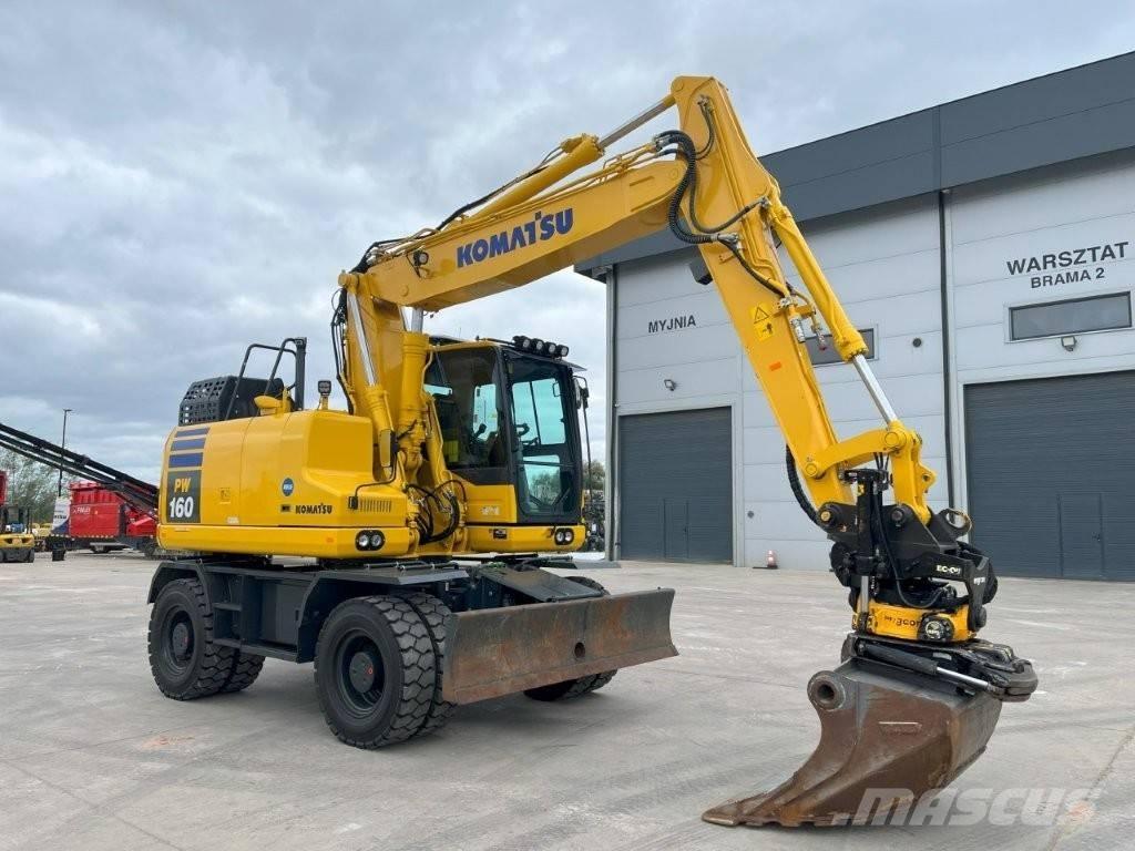 Komatsu PW 160-11 Pyöräkaivukoneet