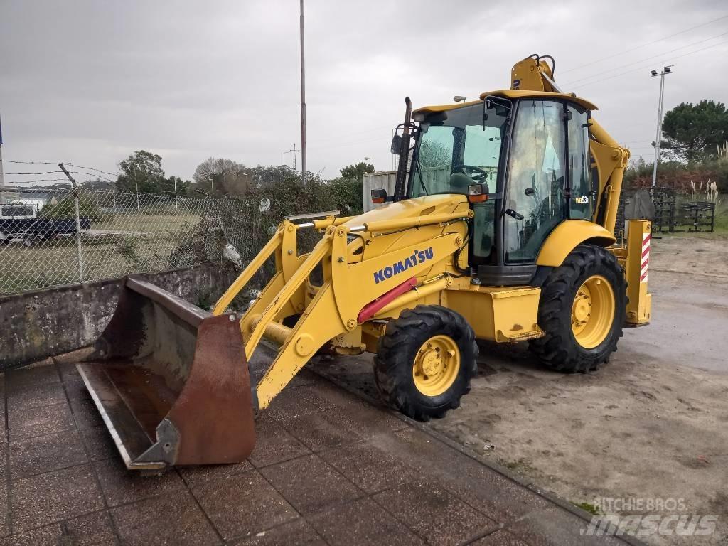 Komatsu WB 93 R Kaivurikuormaajat