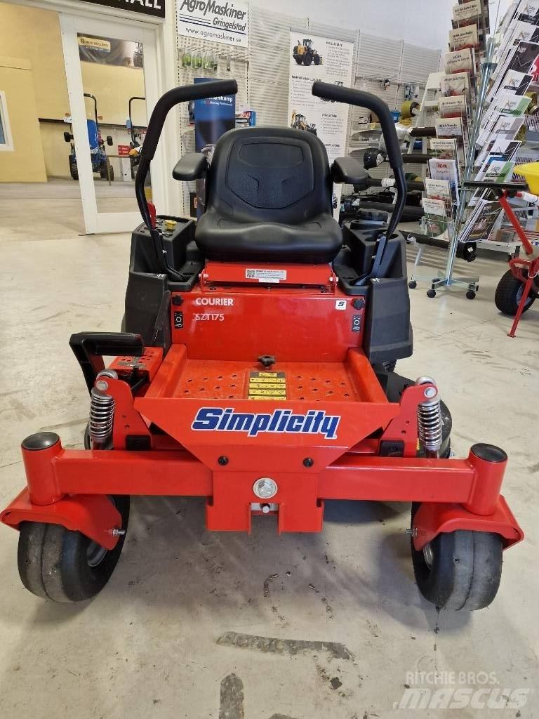 Simplicity SZT 175 Päältäajettavat ruohonleikkurit