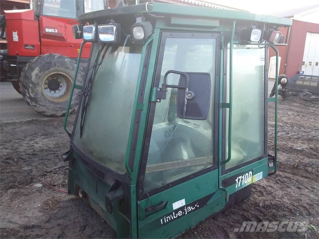 Timberjack 1710d Ohjaamo ja sisusta