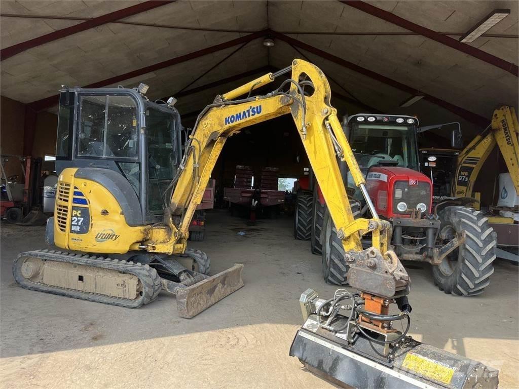 Komatsu PC27MR-2 Pyöräkaivukoneet