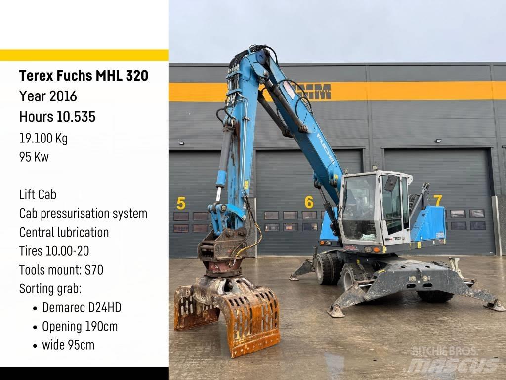 Fuchs MHL 320 Jätteenkäsittelijät