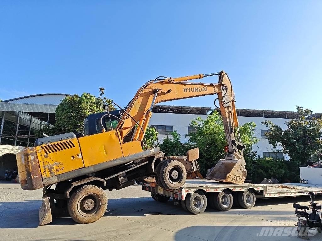 Hyundai Robex 210w-7 Pyöräkaivukoneet