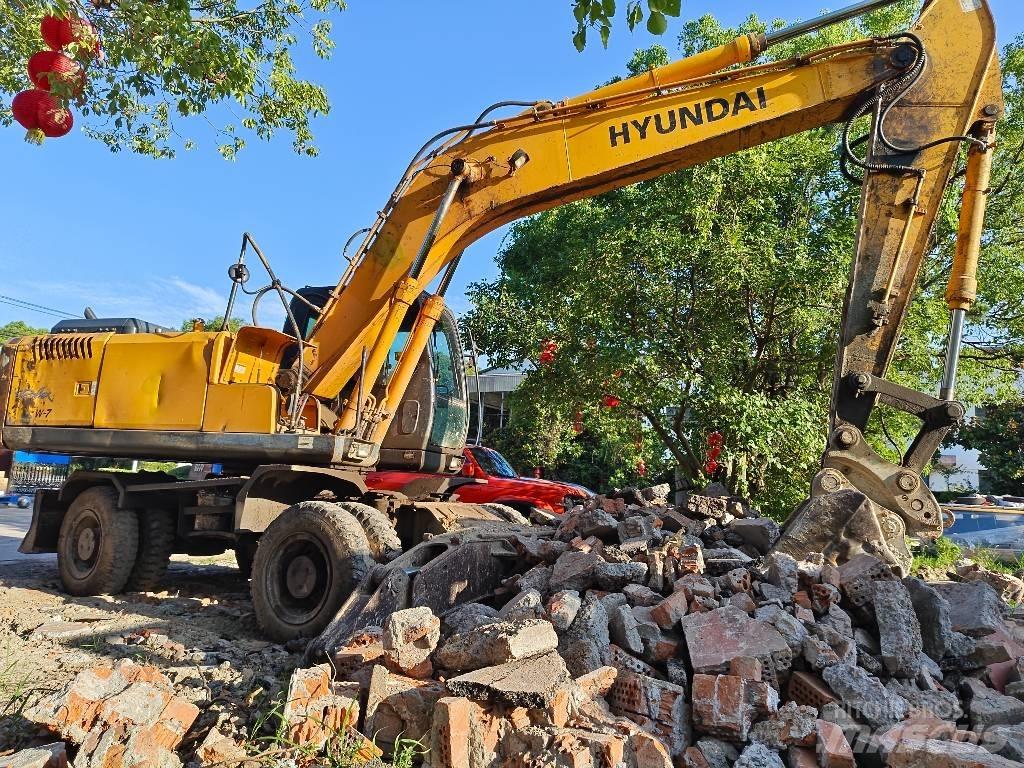 Hyundai Robex 210w-7 Pyöräkaivukoneet