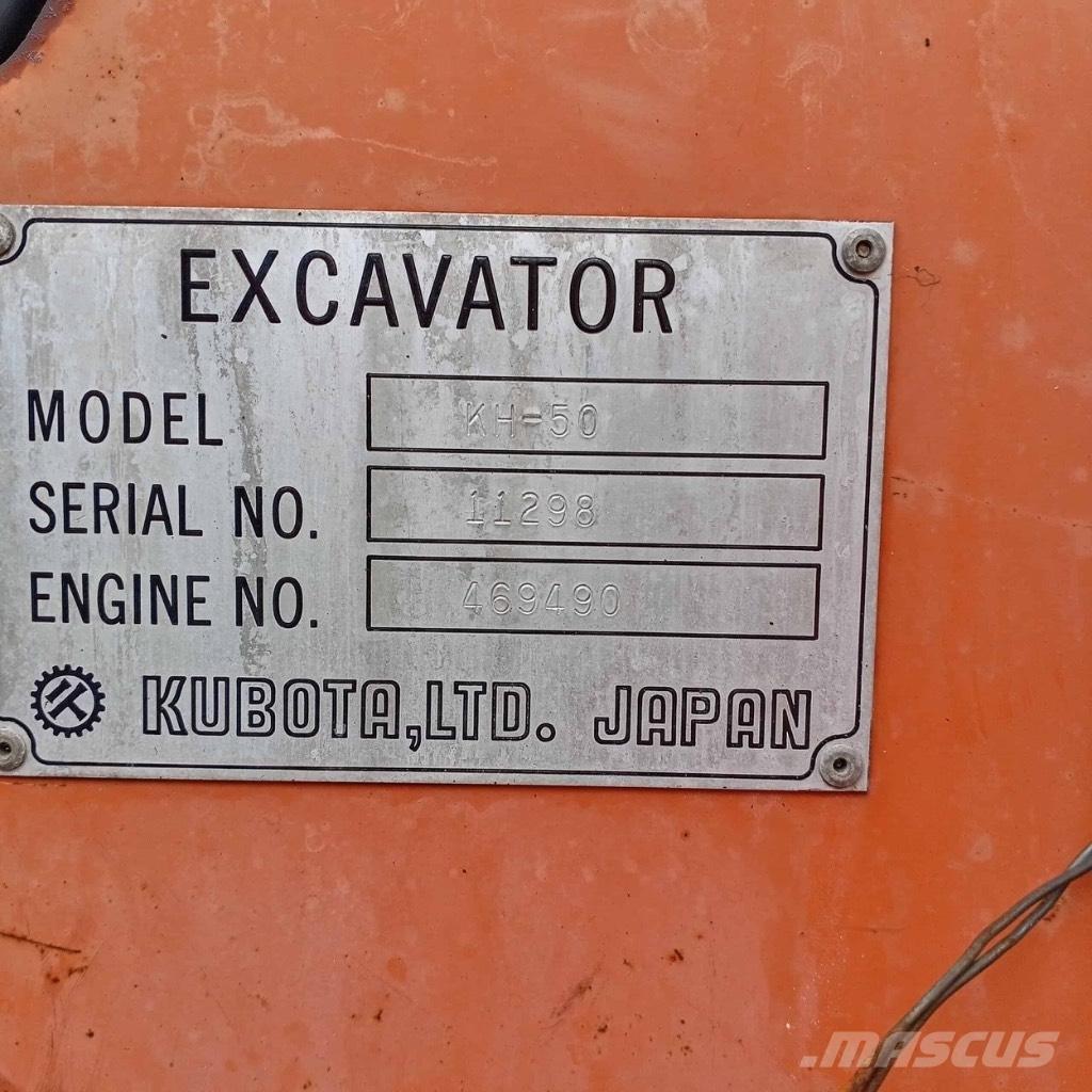 Kubota KH 50 Minikaivukoneet < 7t