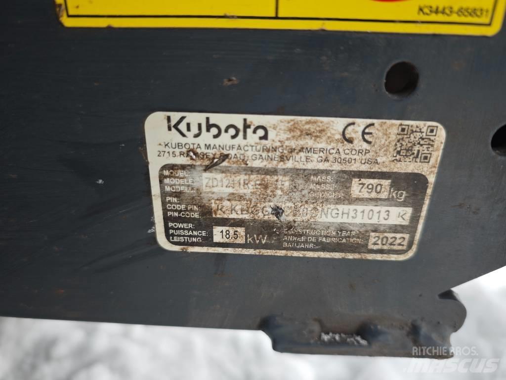 Kubota ZD 1211 Päältäajettavat ruohonleikkurit
