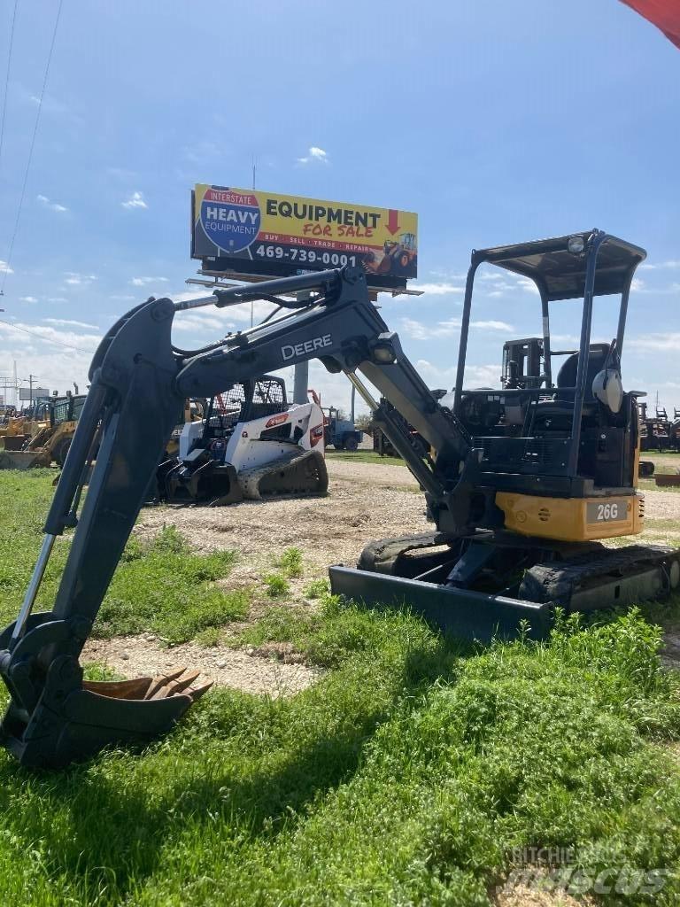 John Deere 26G Purkukoneet