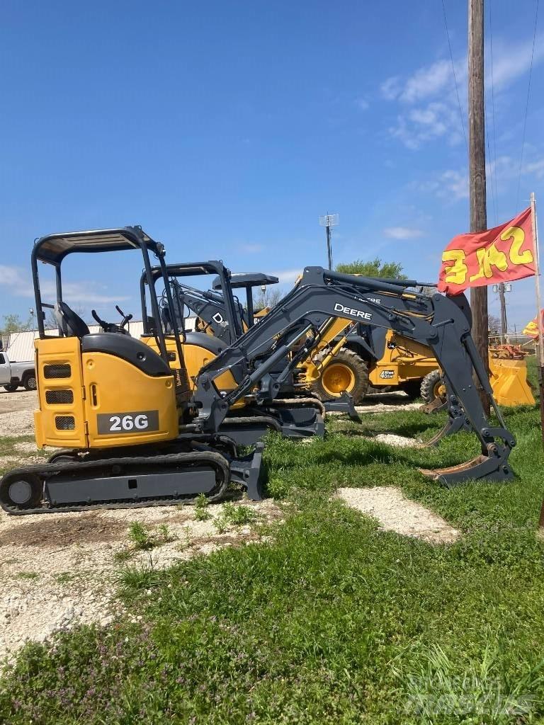 John Deere 26G Purkukoneet