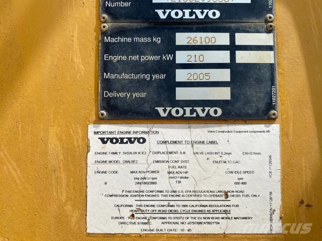 Volvo L 150 E Pyöräkuormaajat