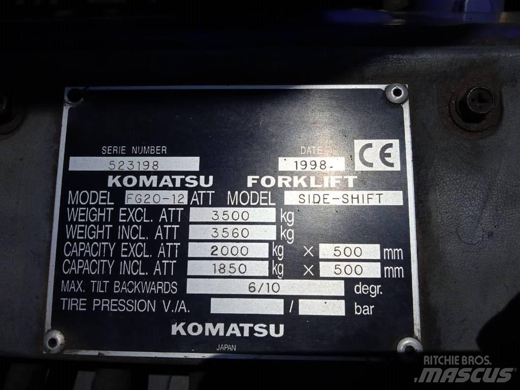Komatsu FG20-12 Nestekaasutrukit