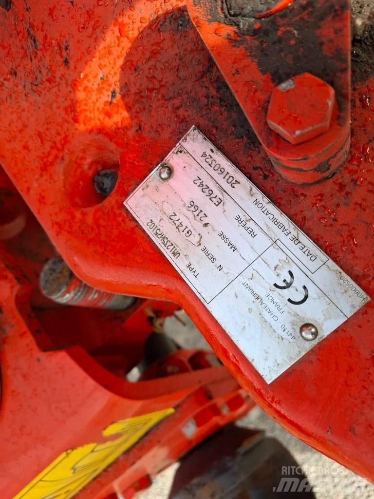 Kuhn Vari-Master 123 Paluuaurat