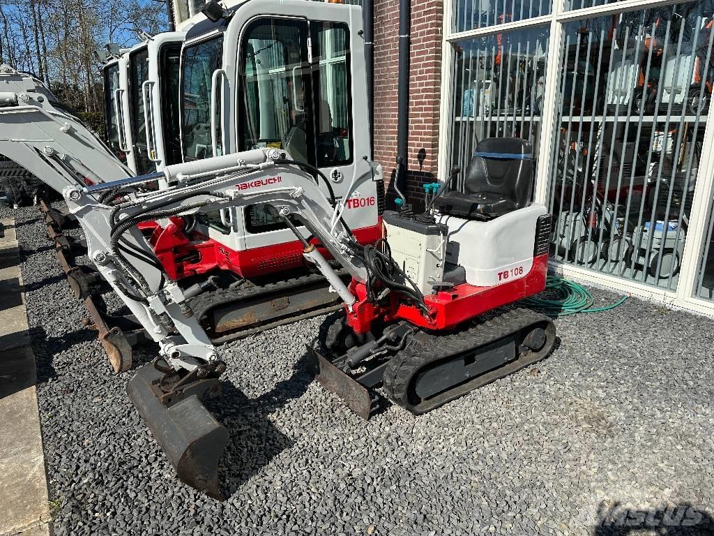 Takeuchi TB 108 Minikaivukoneet < 7t