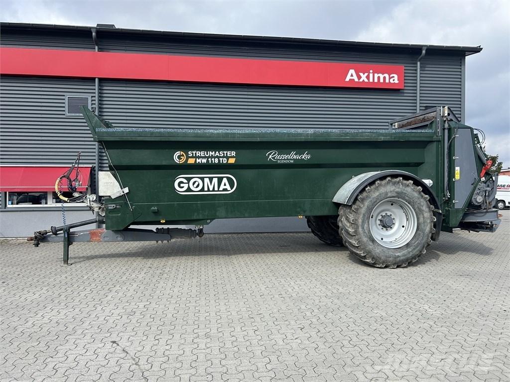 Streumaster MW118TD Kuivalannan levittimet