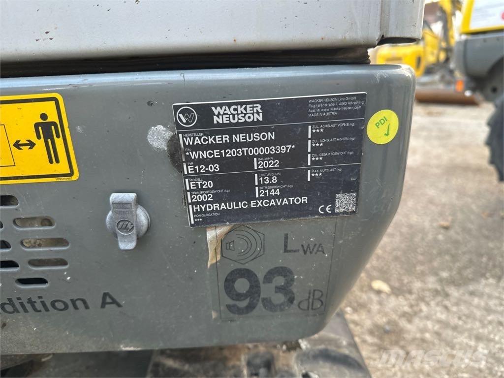 Wacker Neuson ET20 Telakaivukoneet