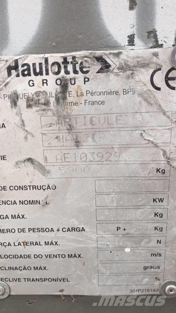 Haulotte HA 12 IP Kuukulkijat