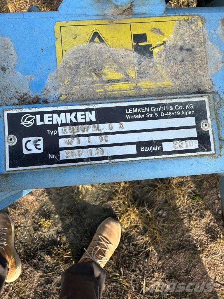 Lemken EurOpal 6 X Paluuaurat
