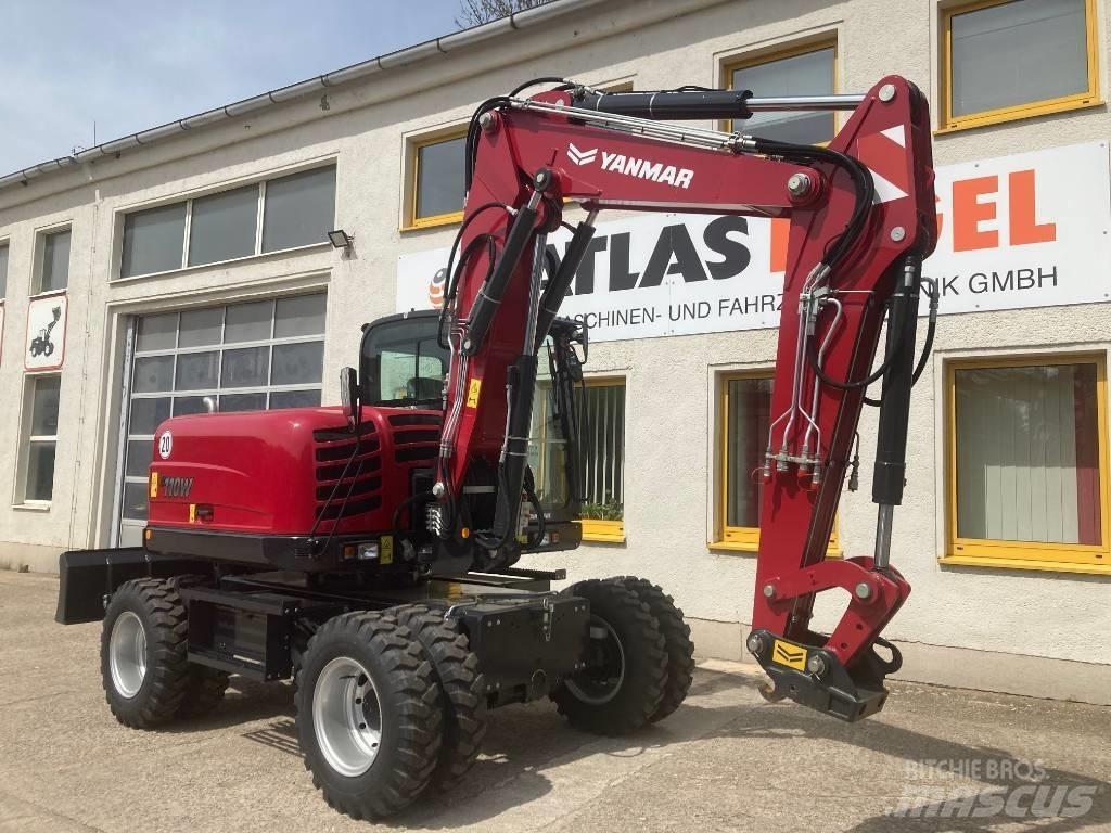 Yanmar B 110 W Pyöräkaivukoneet