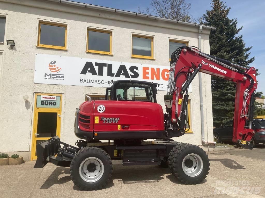 Yanmar B 110 W Pyöräkaivukoneet