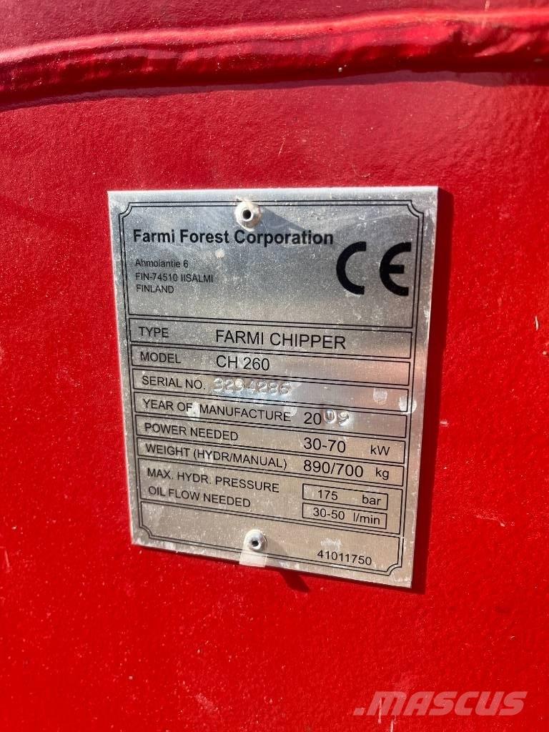 Farmi CH 260 Haketuskoneet