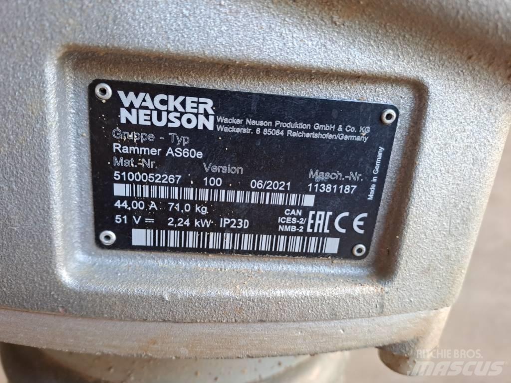 Wacker Neuson AS60e Täryvasarat