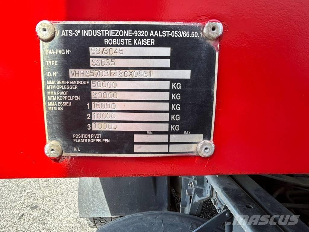 Kaiser SSB35 Puoliperävaunulavetit