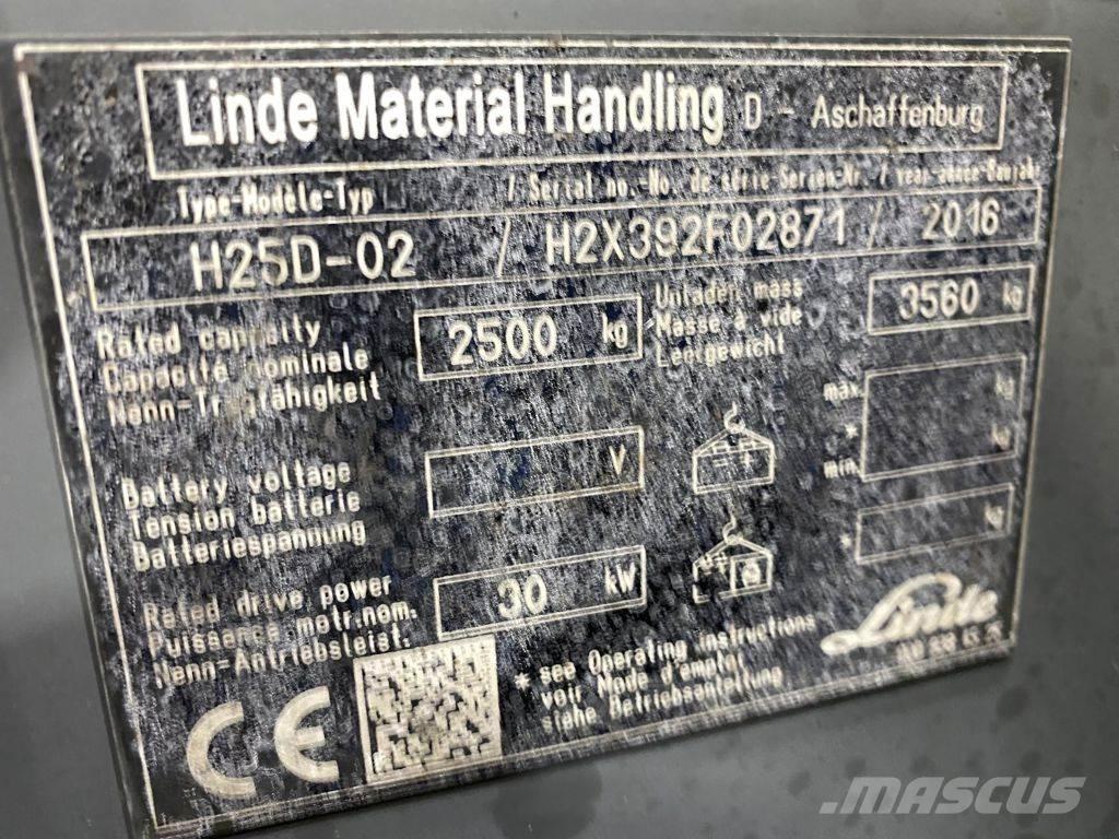 Linde H25D-02 Dieseltrukit