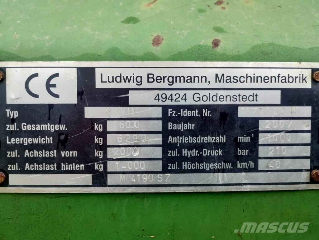 Bergmann M 4190 SZ Muut maatalouskoneet