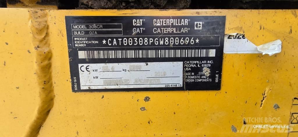 CAT 308 CR Midikaivukoneet 7t - 12t
