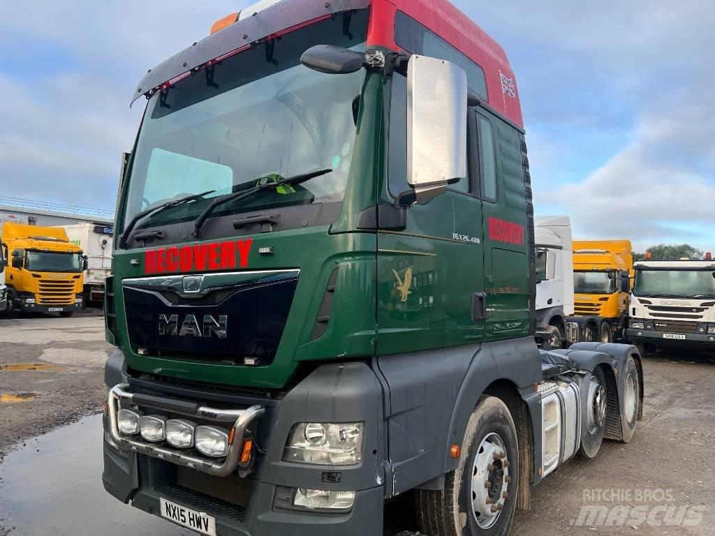 MAN TGX 26.480 Vetopöytäautot