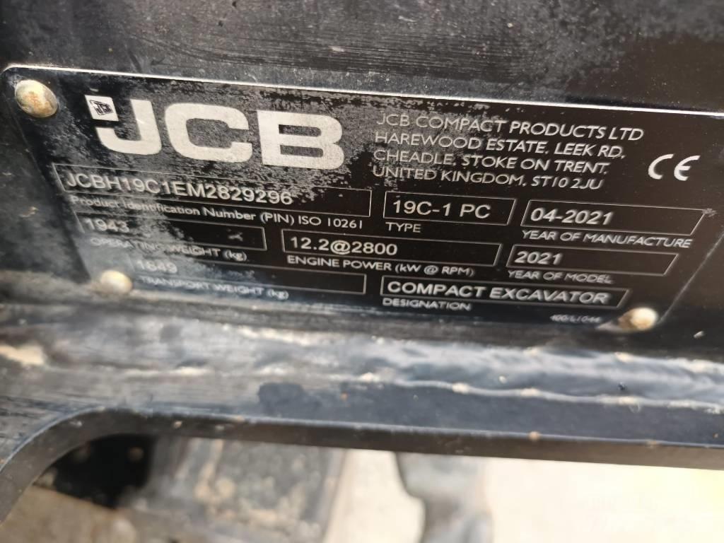 JCB 19 C-1 Minikaivukoneet < 7t