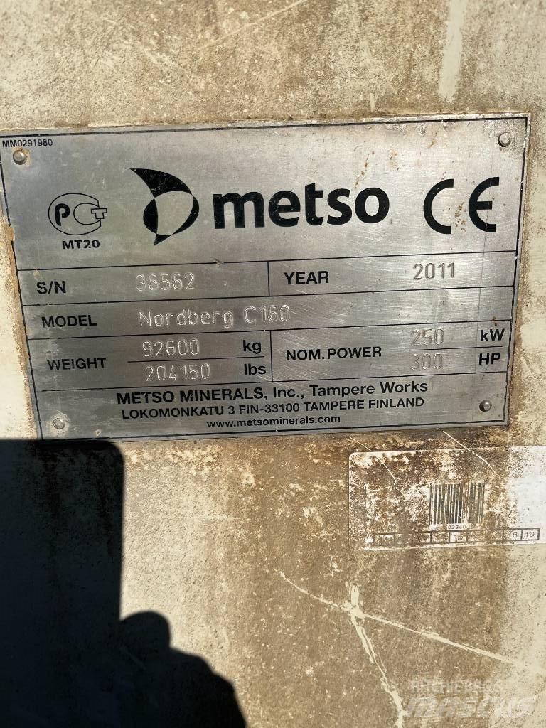 Metso C 160 Murskaimet