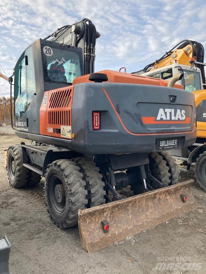 Atlas 160W Pyöräkaivukoneet
