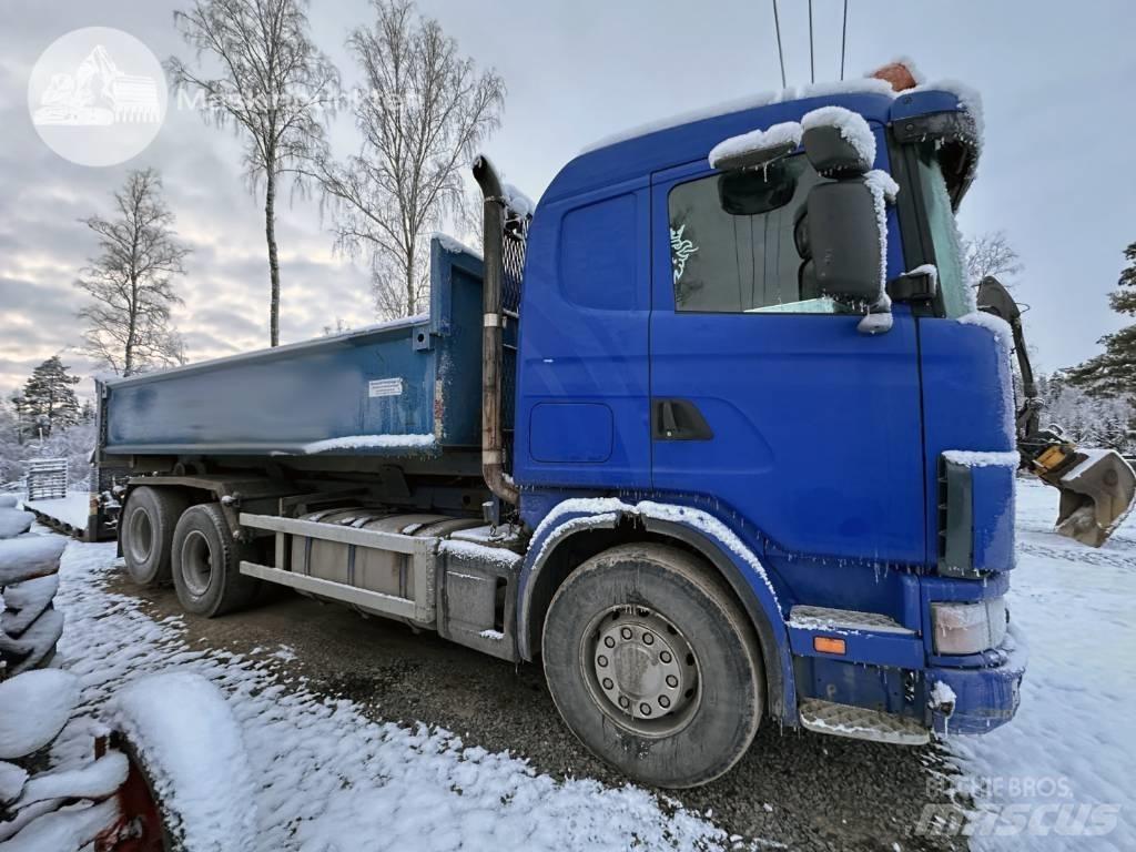 Scania R 124 GB 470 Koukkulava kuorma-autot