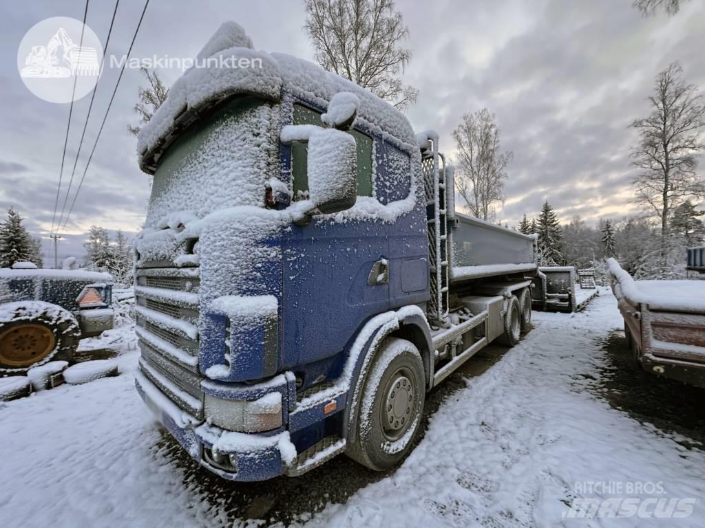 Scania R 124 GB 470 Koukkulava kuorma-autot