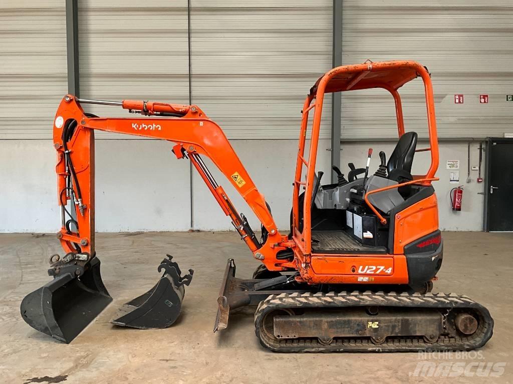 Kubota U 27-4 Minikaivukoneet < 7t